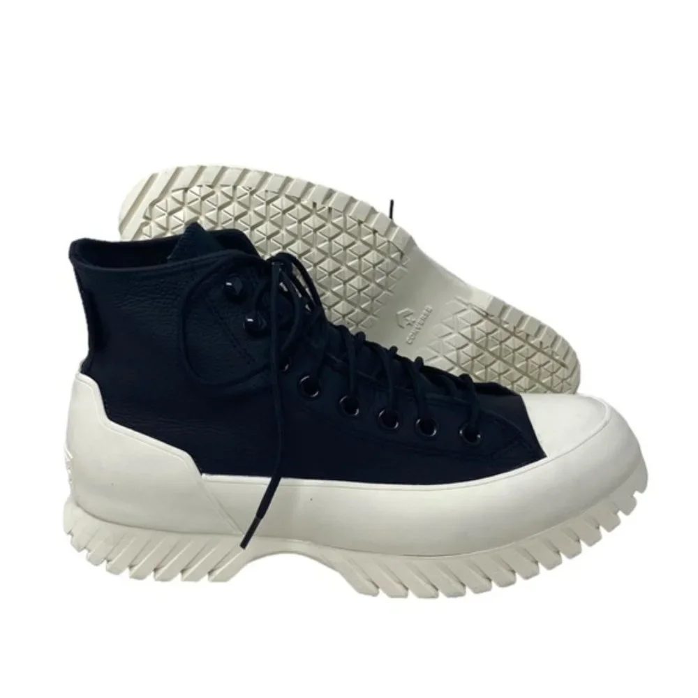 Converse Chuck Taylor Lugged Winter 2.0 High Women Boots Leather Sneaker 172057C - Picture 9 of 10